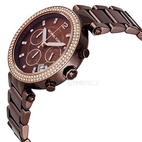 michael kors mk5578|Michael Kors Parker Chronograph Chocolate Dial Ladies Watch .